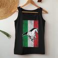 Italian Flag Patriotic Horse Horseback Riding Equestrian Women Tank Top Unique Gifts