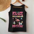 It's My Flocking Birthday Party Flock Pink Exotic Flamingo Women Tank Top Unique Gifts