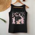 Japanese Anime Girl Manga Otaku Cherry Blossom Women Tank Top Personalized Gifts