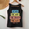 Jesus Way Truth Life John 146 Easter Religious Kid Men Women Tank Top Unique Gifts