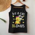 Just A Girl Who Loves Ducks Lovers Outfits Kawaii Animals Women Tank Top Personalized Gifts