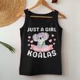Just A Girl Who Loves Koala Bear Christmas Birthday Women Tank Top Unique Gifts