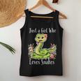 Just A Girl Who Loves Snakes Women Tank Top Unique Gifts