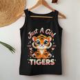 Just A Girl Who Loves Tigers Women Tank Top Funny Gifts