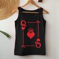 King & Queen Of Hearts Matching Couple Queen Of Hearts Women Tank Top Funny Gifts