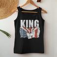 King Last Name Family Matching Retro American Flag Women Tank Top Unique Gifts