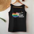 Kiss More Girls Lgbt Lgbtq Pride Awareness Lesbian Women Women Tank Top Unique Gifts