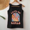 Let's Go Girls Vintage Western Country Cowgirl Boot Southern Women Tank Top Unique Gifts