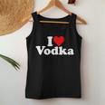 I Love Heart Vodka Women Tank Top Unique Gifts