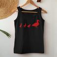 Mama Duck 3 Ducklings Animal Family R Women Tank Top Unique Gifts