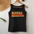 Memphis Name Personalized Idea Retro Vintage Memphis Women Tank Top Unique Gifts
