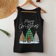 Merry Christmas Giraffe Santa Hat Giraffe Lover Christmas Women Tank Top Unique Gifts