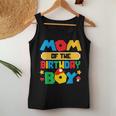 Mom Of The Birthday Boy Game Gaming Mom And Dad Family Women Tank Top Funny Gifts