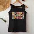Mommom Grandma Groovy Mommom Grandmother Women Tank Top Personalized Gifts