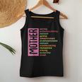 Mother Meaning I Love Mom Women Tank Top Funny Gifts