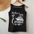 Mother Son Cruise 2024 Family Mom Son Matching Vacation Trip Women Tank Top Funny Gifts