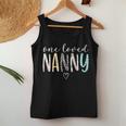 Nanny One Loved Nanny Mother's Day Women Tank Top Unique Gifts