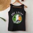 One Lucky Flynn Irish Family Name Women Tank Top Funny Gifts