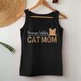 Orange Tabby Cat Mama Leopard Orange Tabby Cat Owner Women Tank Top Unique Gifts