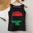 Pan African Flag Black Woman Melanin Black Pride Afro Pride Women Tank Top Unique Gifts