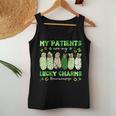 My Patients Are My Lucky Nicu Nurse Charm St Patrick's Day Women Tank Top Unique Gifts