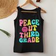 Peace Out Third Grade Last Day Of School 3Rd Grade Teacher Women Tank Top Unique Gifts
