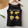 How To Pick Up Chicks Cheesy Pick-Up Lines Chicken Lover Women Tank Top Unique Gifts