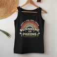Pigeon Just A Girl Who Loves Sunshine And Pigeons Women Tank Top Unique Gifts