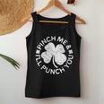 Pinch Me And I'll Punch You Saint Patrick's Day Women Tank Top Unique Gifts