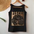 Pisces Girl African American Melanin Birthday Women Tank Top Unique Gifts