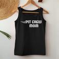 Pit Crew Mom Racing Car Family Matching Birthday Party Women Tank Top Personalized Gifts