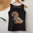 Poodle I Love Mom Tattoo Dog Mother's Day Women Tank Top Unique Gifts