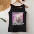 Possum Opossum I’M Not Like Other Girls I’M Worse Sarc Women Tank Top Unique Gifts