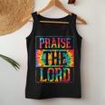 Praise The Lord Christian Faith Tie Dye Cute Christianity Women Tank Top Unique Gifts