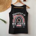 Promoted To Big Sister Again 2024 Soon To Be Big Sister Fun Women Tank Top Funny Gifts