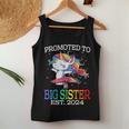 Promoted To Big Sister Est 2024 Unicorn Women Tank Top Unique Gifts
