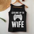 Promoted Bride Leveling Up To Wife GamingWomen Tank Top Unique Gifts