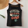 Promoted To Cat Dad Retirement Cats Owner Lovers Women Tank Top Unique Gifts