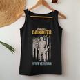 Proud Daughter Of A Wwii Veteran For Veteran Daughter Women Tank Top Unique Gifts