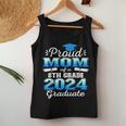 Proud Mom Of 2024 8Th Grade Graduate Family Middle School Women Tank Top Unique Gifts
