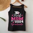 Proud Mom Of 2024 Graduate Senior Mother College Graduation Women Tank Top Unique Gifts