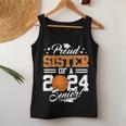 Proud Sister Of A 2024 Senior Basketball Graduate Women Tank Top Unique Gifts