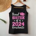 Proud Sister Of A Class Of 2024 Graduate Graduation 2024 Women Tank Top Unique Gifts Proud Sister Of A Class Of 2024 Graduate Graduation 2024 Women Tank Top Unique Gifts