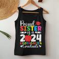 Proud Sister Class Of 2024 Kindergarten Graduate Graduation Women Tank Top Personalized Gifts