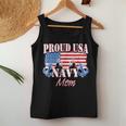 Proud Usa Navy Mom Patriotic Service Women Tank Top Unique Gifts