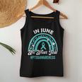 Ptsd Awareness In June We Wear Teal Men Women Tank Top Unique Gifts