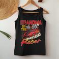Race Car Party Grandma Of The Birthday Racer Racing Family Women Tank Top Personalized Gifts