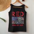 Red Friday For My Son Military Navy Mom Dad Us Flag Vintage Women Tank Top Unique Gifts