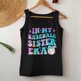Retro In My Baseball Sister Era For Girls Sis Women Tank Top Personalized Gifts