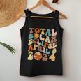 Retro Groovy Total Solar Eclipse April 08 2024 Women Tank Top Funny Gifts